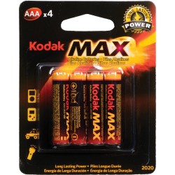 887930952872    Galvaninis elementas  Kodak MAX  LR03,AAA,MN2400 1,5V(Sarmin. Alkaline)