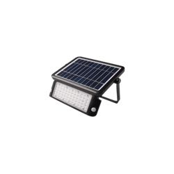 Šviestuvas LED 10W su judesio davikliu ir saulės baterija